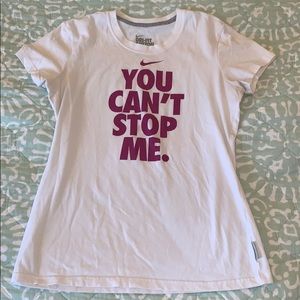 Nike: workout cotton tee